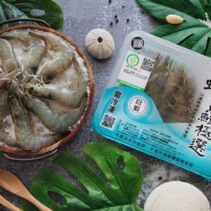 A 日昇台東純海水養殖白蝦 台東純海水白蝦（頂級）/（8-10尾/300g）